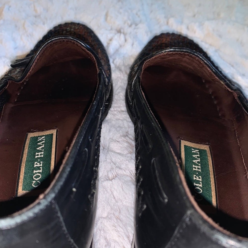 Vintage? Women’s Cole Haan Brown & Black Leather Loafers - Picture 12 of 16